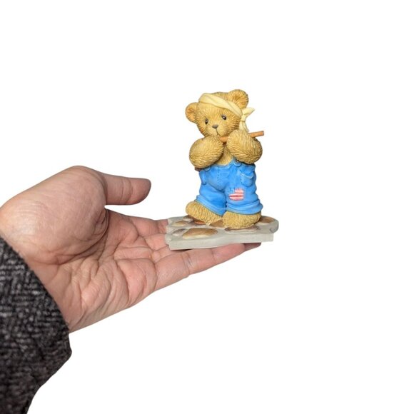 Cherished Teddies Adam Grant Madison Patriotic Parade Three Figurine Set Decor - Picture 9 of 11